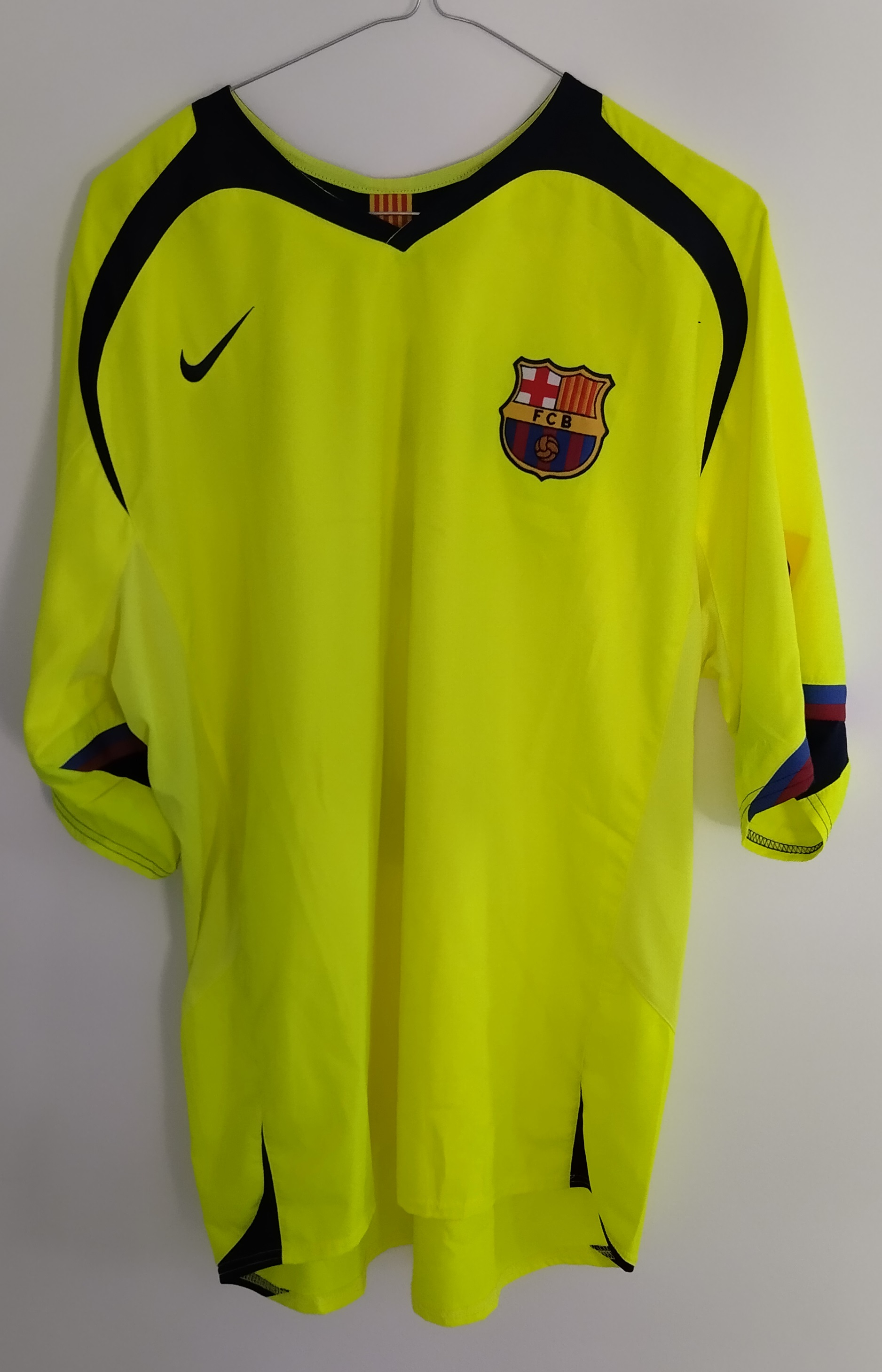 Maglia Barcellona Ronaldinho 2005-2006 fronte