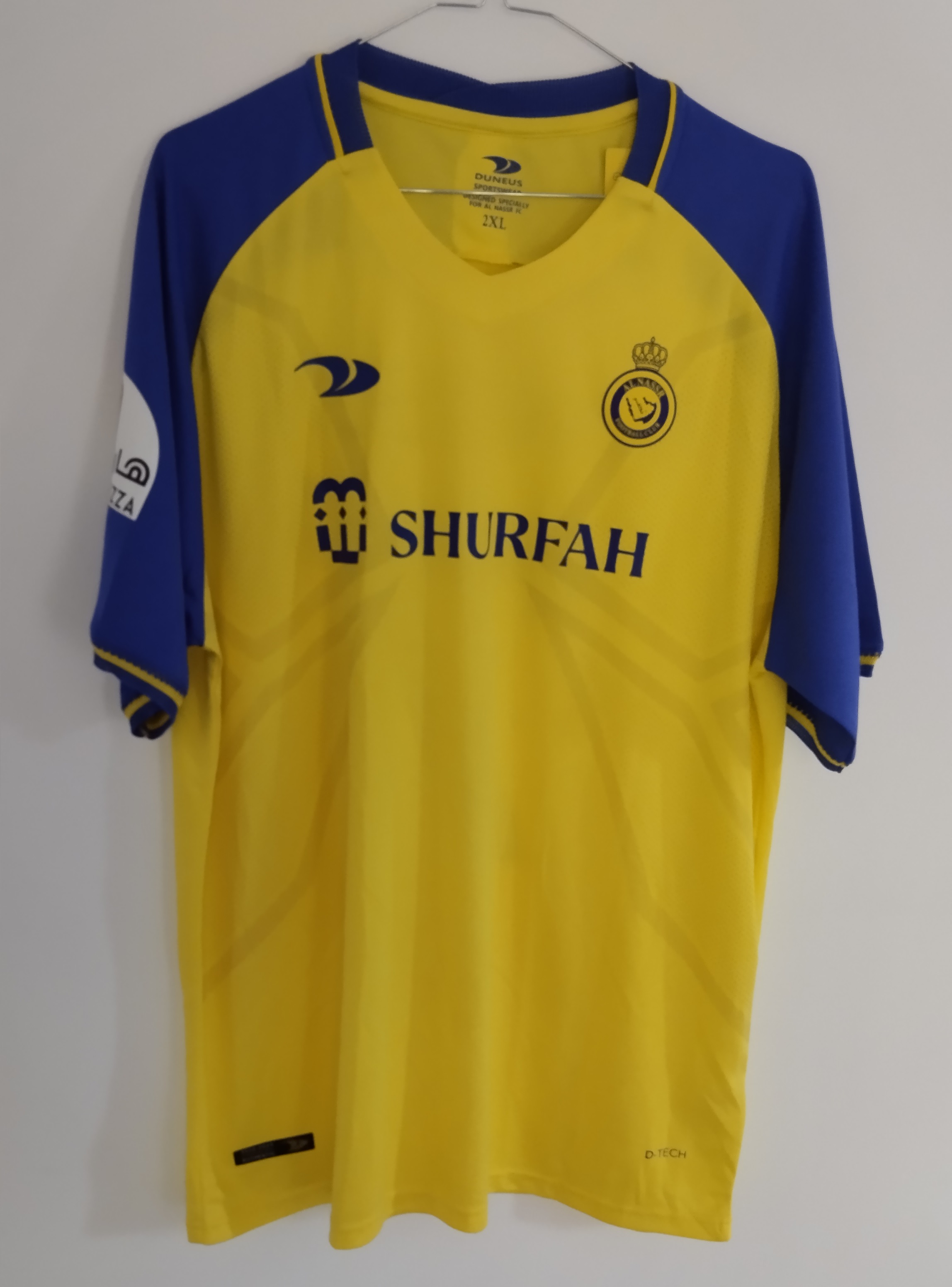 Maglia Al Nassr Ronaldo 2022-2023 fronte